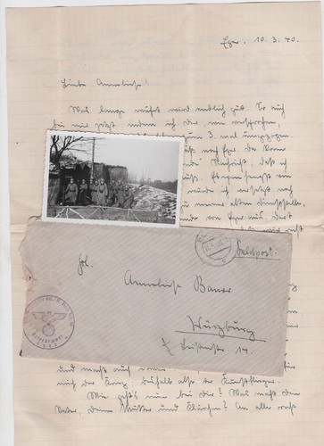 German handwritten letters - german,