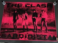 The Clash Sandinista Original 1980 Very Rare Billboard Poster