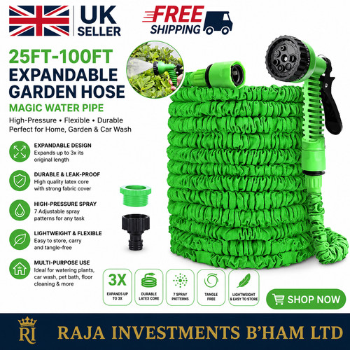 Expandable garden hose - garden, pipe