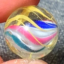 9/16" Vibrant Fat Solid Core German Handmade Marbles , MM