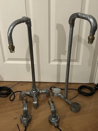 Industrial lamps barber shop - ,