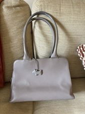 Radley Medium Leather Grey Tote Shoulder Bag.