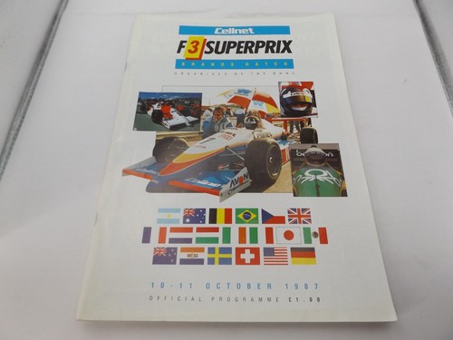 1987 brands hatch programme - 1987,