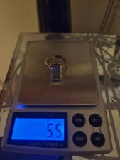 Mercury Mystic Topaz Solitaire