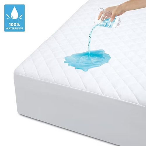 Quilted waterproof mattress - quilted,