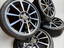 Genuine Porsche Carrera Classic 20” Alloy Wheels & Pirelli Tyres Set, OEM, Great