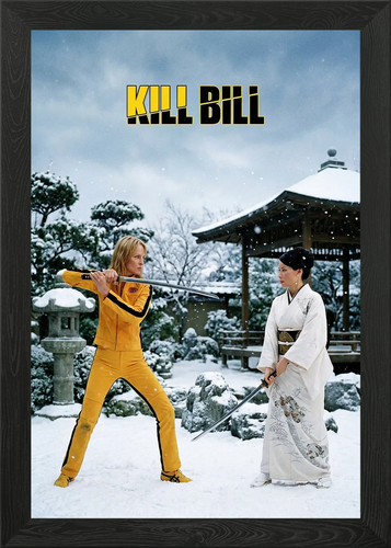 Kill bill movie poster framed - movie,