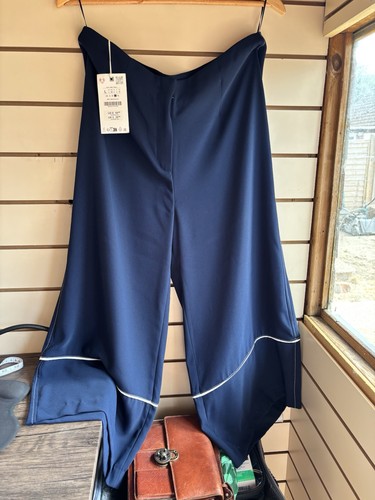 Bnwt zara navy with - zara, white
