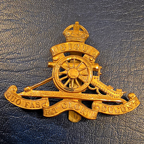 Royal artillery brass - royal, cap