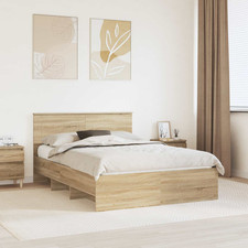 Bed Frame Sonoma Oak 160x200cm