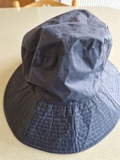 Ladies Waterproof Navy  Rain Hat Lined Size 58 Cm BRAND NEW
