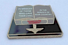 PARACHUTE REGIMENT PARAS ULSTER REMEMBRANCE UDR VETERAN ARMY RUC pin badge