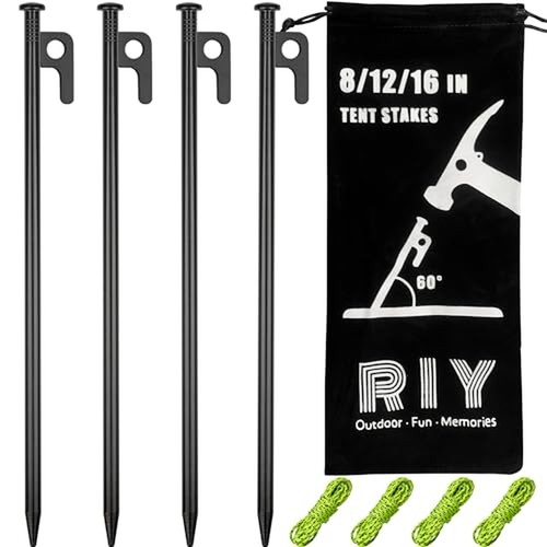 Pack tent stakes heavy duty - 4,