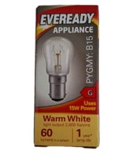 1 x 15W EVEREADY PYGMY BULB