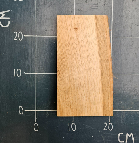 Kiln dried planed oak slab - oak,
