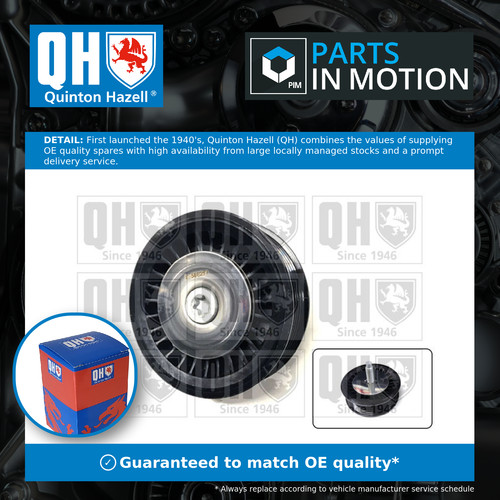 Aux belt idler pulley qta1536 - belt,