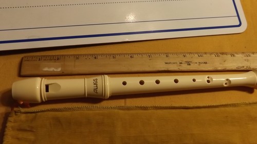 Vintage aulos recorder - recorder, w/