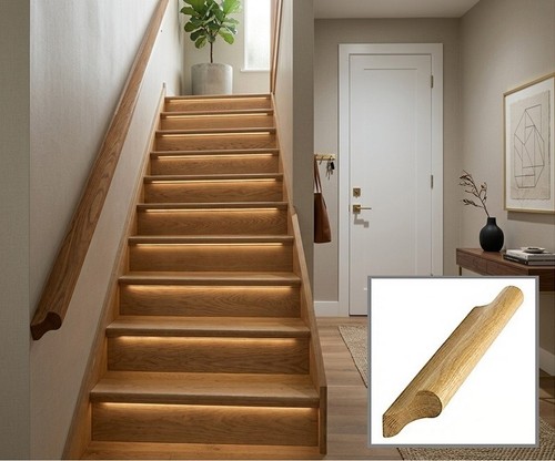 Solid oak pigs ear - oak,
