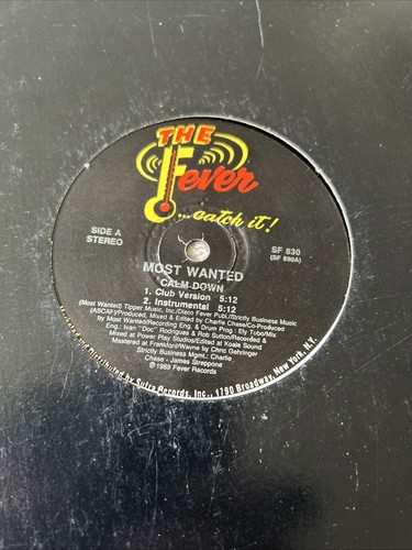 Most wanted calm down 1989 - calm,