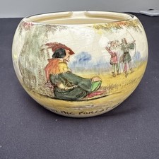 ROYAL DOULTON SERIESWARE MINIATURE VASE - UNDER THE GREENWOOD TREE D3751.  (B41)