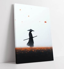 JAPANESE SAMURAI JAPANESE ART-DEEP FRAMED CANVAS WALL ART PRINT