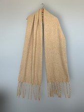 Free People Fringe Scarf Beige