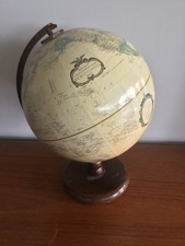 Replogle Globe World Classic Series 9 Inch Diameter, Vintage, On Stand