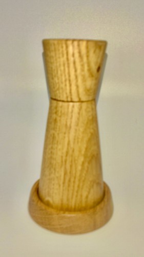 Pepper oak mill with - with, base
