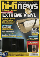 HI-FI NEWS KRELL HEGEL DS AUDIO DUAL CASTLE CELESTION MARTINLOGAN  FREE POST UK