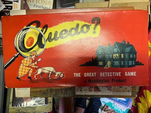 Vintage waddingtons cluedo - vintage,