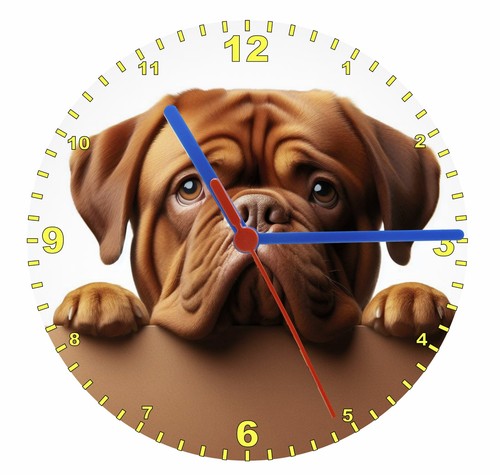 Quartz clock dogue - clock,dogue, de