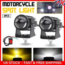 2x Motorcycle LED Headlight