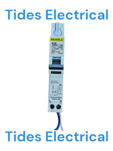Square rcbo amp - d, 30ma