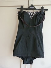 Vintage 1960's Black Swimsuit