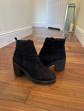 Topshop Size 5 Faux Suede