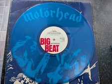 MOTORHEAD Beer Drinkers & Hell Raisers 1980 UK 4-track 12" BLUE Vinyl EP ~
