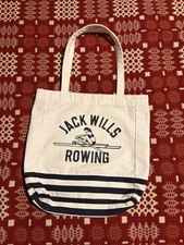 White jack wills rowing cotton