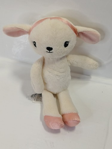 White pink cute plush - &,