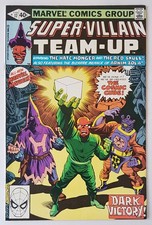 super villain team up #17, marvel comics 1980, red skull & the hate monger app