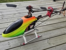 Raptor 50 Titan, OS50SX-H, JR servos, NHP Carbon Blades, CNC upgrades, SL720 etc