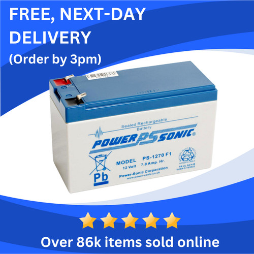 Power sonic 1270 12v 7ah - power-sonic,