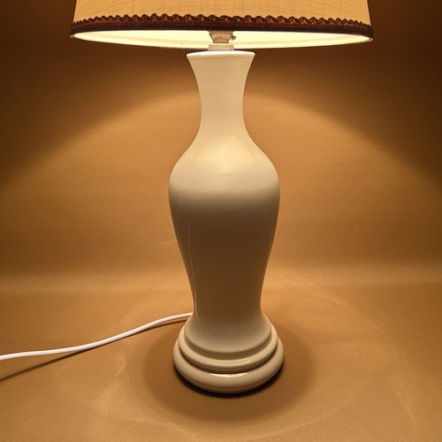 Mid century large ceramic lamp - large,
