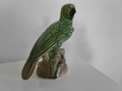 Vintage green ceramic - green,