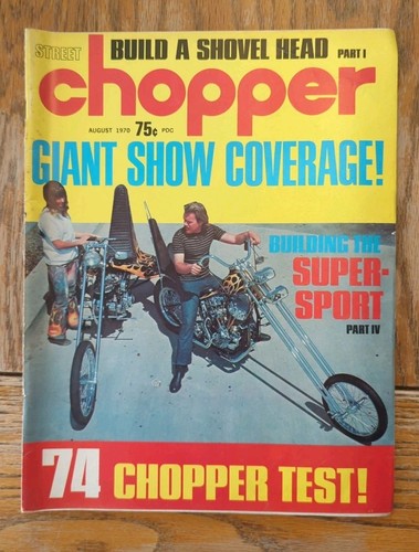 Street chopper magazine - street,