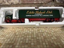 Corgi CC13101-Volvo F88 Box Trailer- Eddie Stobart-Boxed
