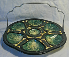 Faience Green Yellow Oyster