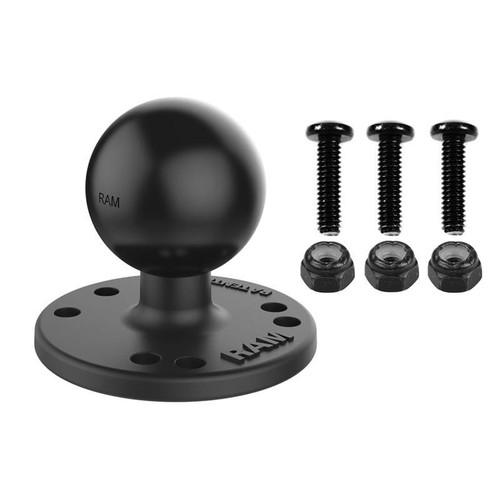 Ram ball adapter with hardware - ball,