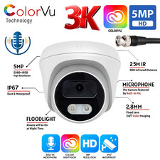 5MP COLORVU 3K Dome Camera