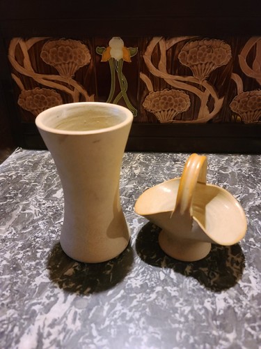 Flower vase and matching posey - matching,