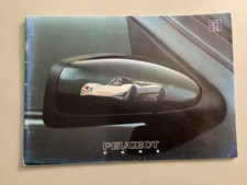 Peugeot Range Brochure 1990 - 205  309  405  505  605